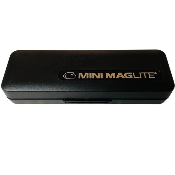 Mini Maglite 2-Cell AAA‎ Flashlight Blue With Case & Manual - Picture 3 of 9